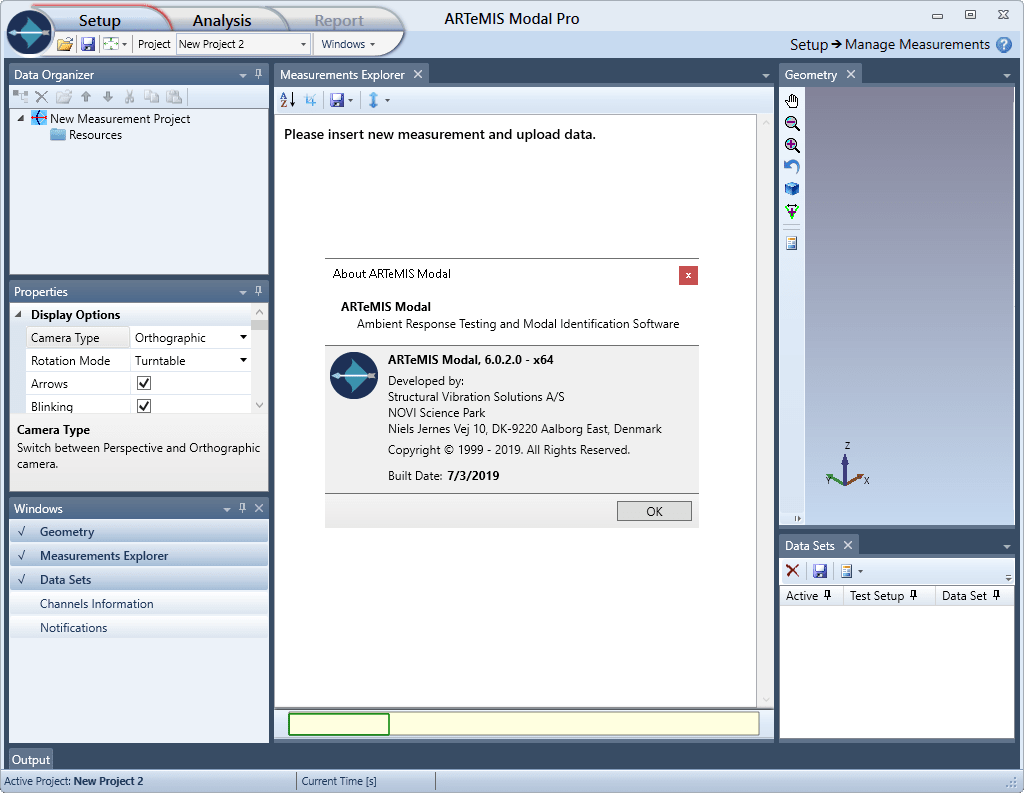 模態(tài)分析軟件 SVIBS ARTeMIS Modal Pro 8.0.0.3 x64