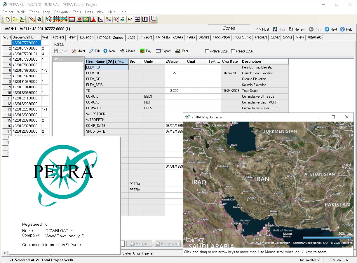 油氣藏分析軟件 IHS Markit PETRA 2019 v3.16.3.2