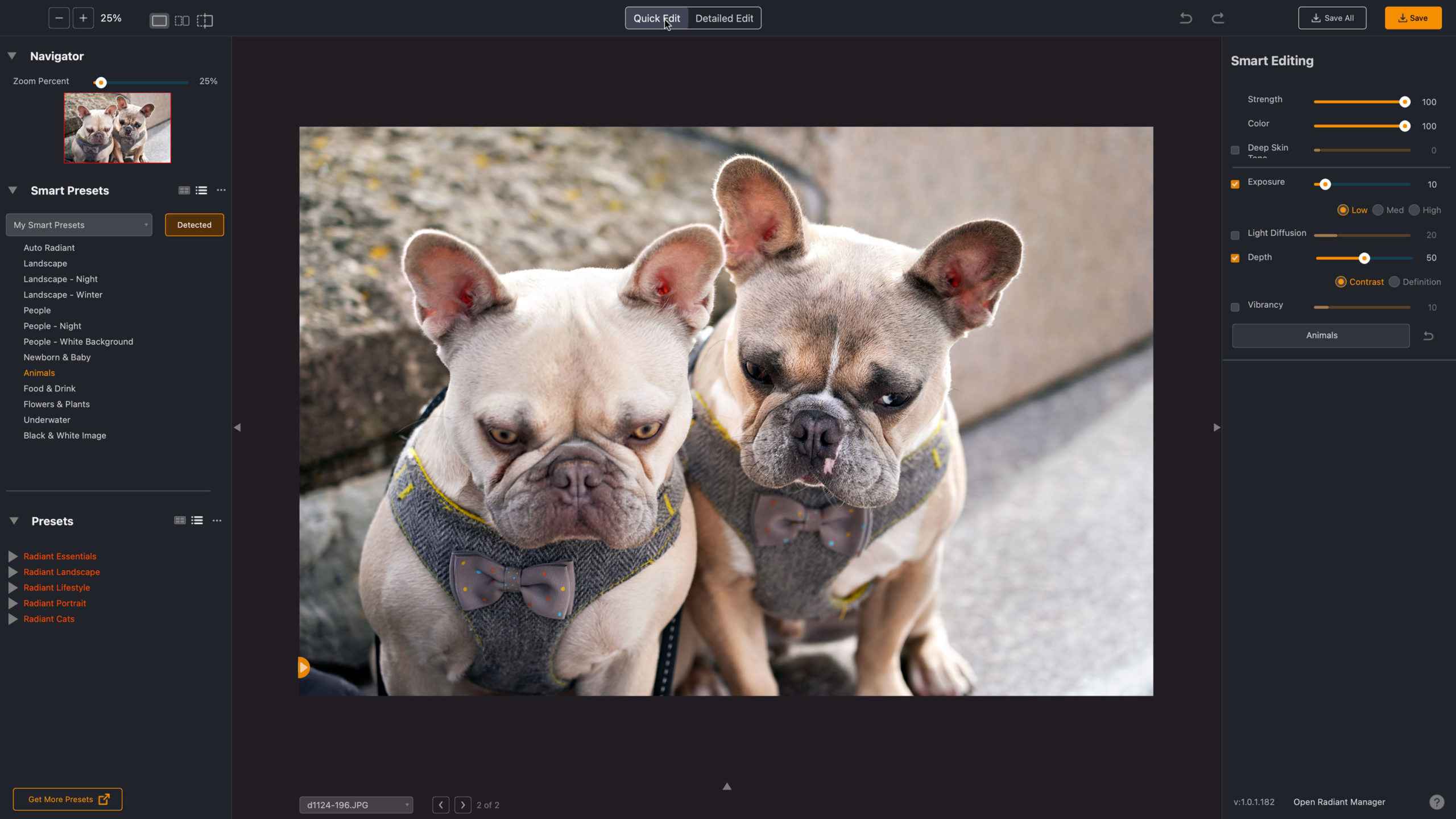 Radiant Photo 2.0.0.523 多語言版 AI圖像增強(qiáng)編輯軟件