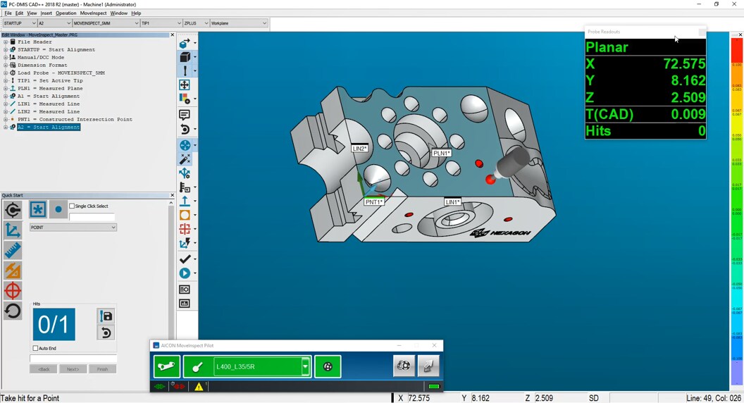 Hexagon PC-DMIS 2023.2 Build 139 x64 PC-DMIS通用測量軟件