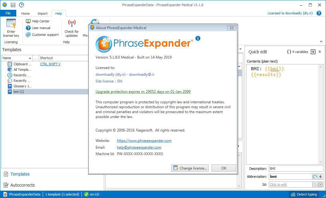 PhraseExpander Pro 5.9.6.0 增強文本擴展器激活版