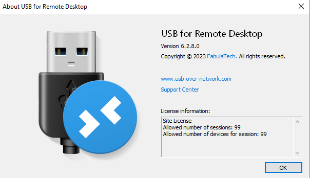 FabulaTech USB for Remote Desktop 6.2.23.0