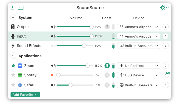 SoundSource v5.8.4 SoundSource Mac系統(tǒng)聲音設(shè)置控制