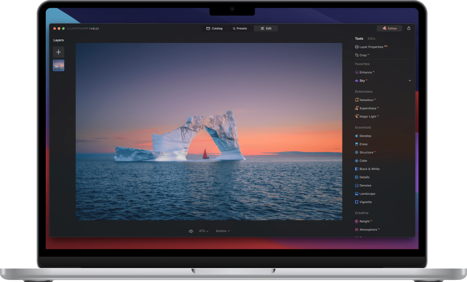 Luminar Neo Mac專業(yè)照片編輯軟件