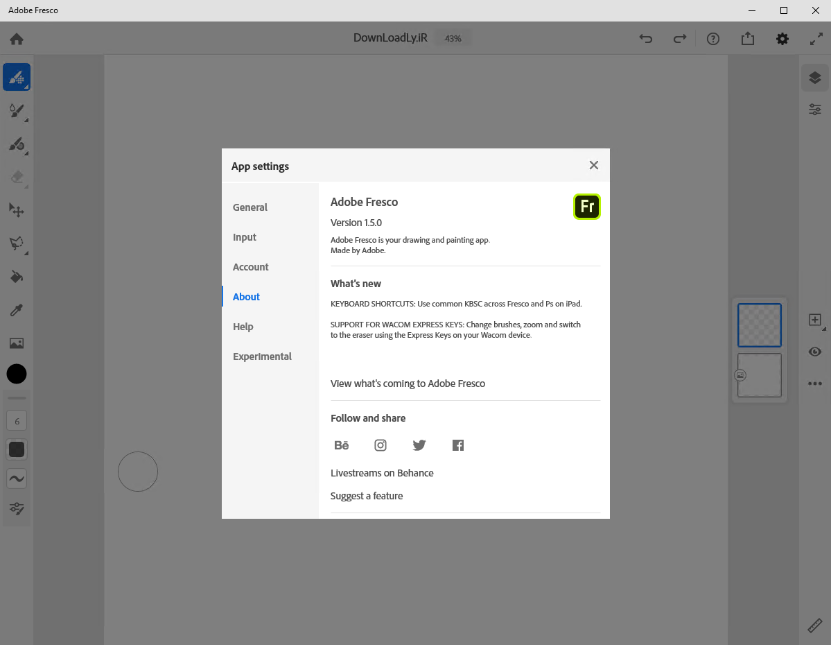 Adobe Fresco 2025 5.7.0.1447 x64 在線繪圖軟件多語言激活版