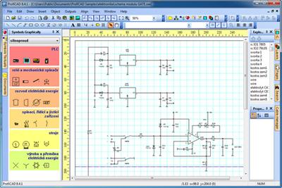 ProfiCAD 13.1.5 免費電子電氣CAD作圖工具多語言版