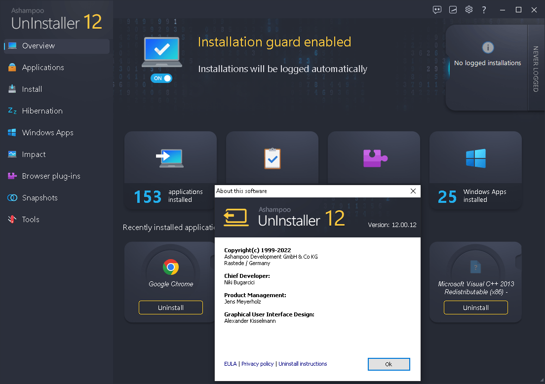 Ashampoo UnInstaller 16.00.00 阿香婆卸載 系統(tǒng)監(jiān)視及完美清理工具
