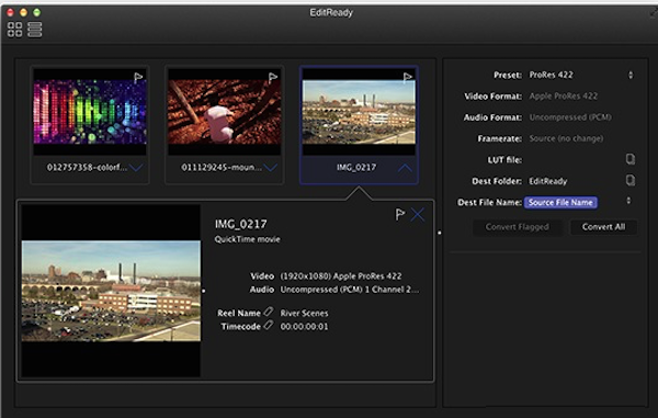 EditReady For Mac v25.3 專業(yè)的視頻轉(zhuǎn)換器號(hào)稱史上最快