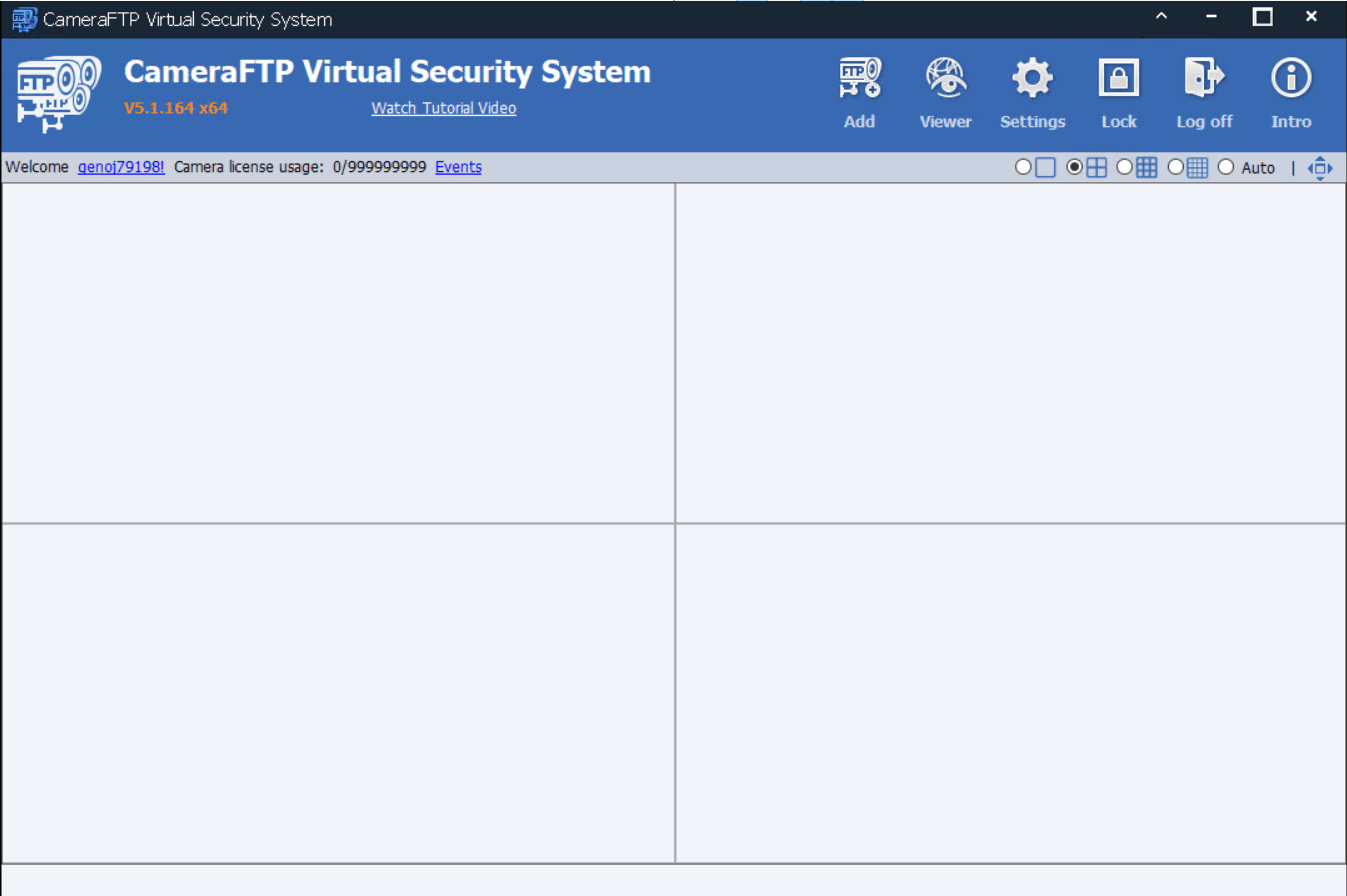 CameraFTP Virtual Security System 5.1.173 x64 視頻監(jiān)控軟件