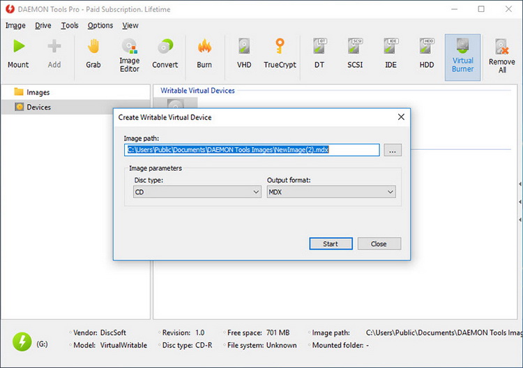 DAEMON Tools Lite Ultra，專業(yè)映像制作軟件
