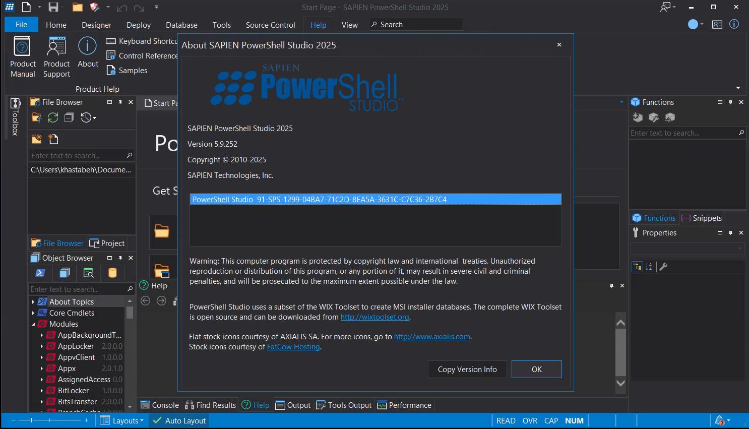 SAPIEN PowerShell Studio