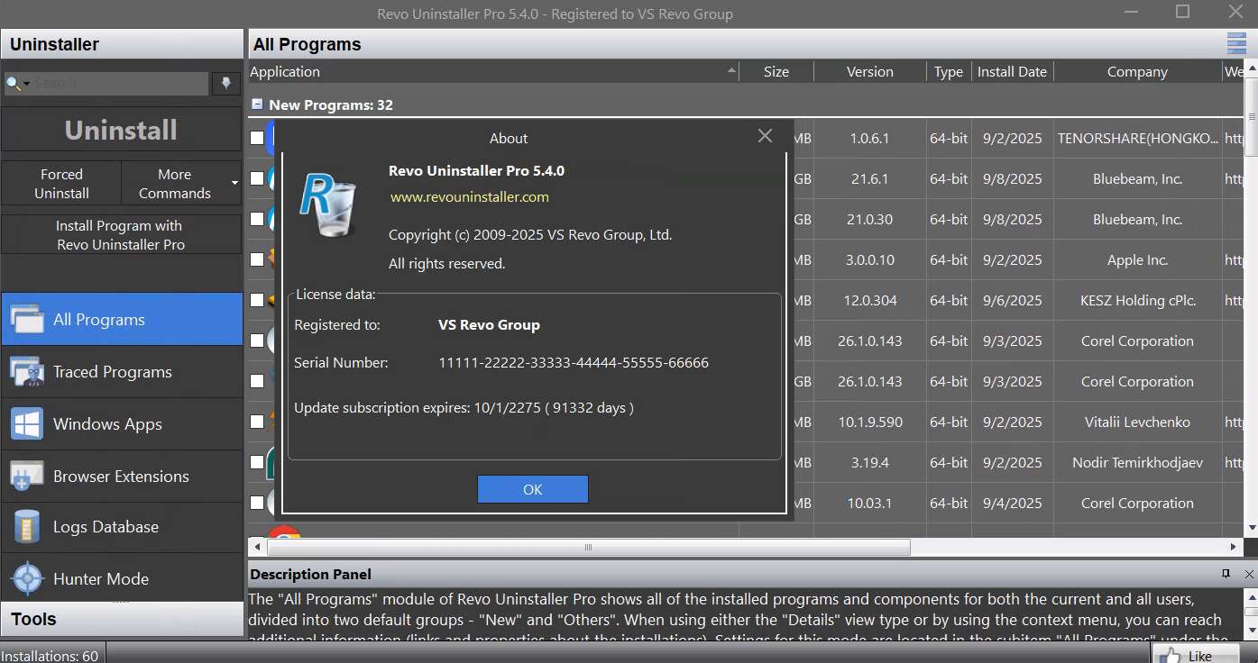 Revo Uninstaller Pro 5.4 Windows專業(yè)級(jí)軟件徹底卸載工具 多語(yǔ)言版