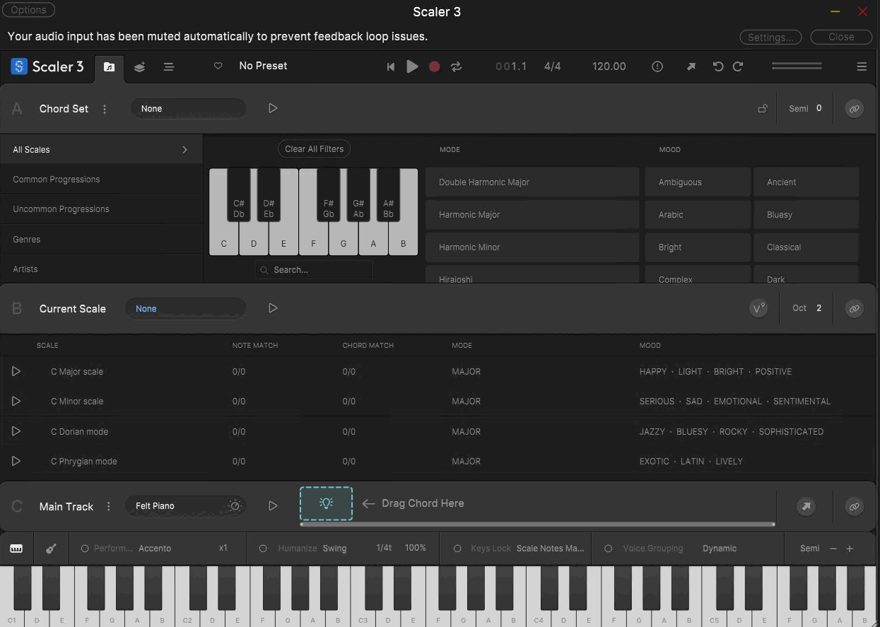 Scaler Music Scaler 3 v3.1.2 創(chuàng)新音樂理論插件 和弦樂理輔助插件